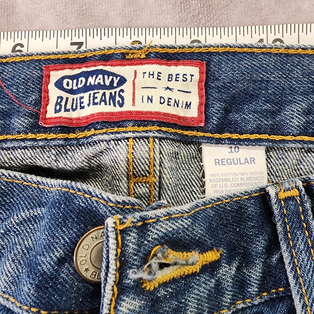 Old Navy Women's Blue Boot Cut Jeans - Picture 5 of 5